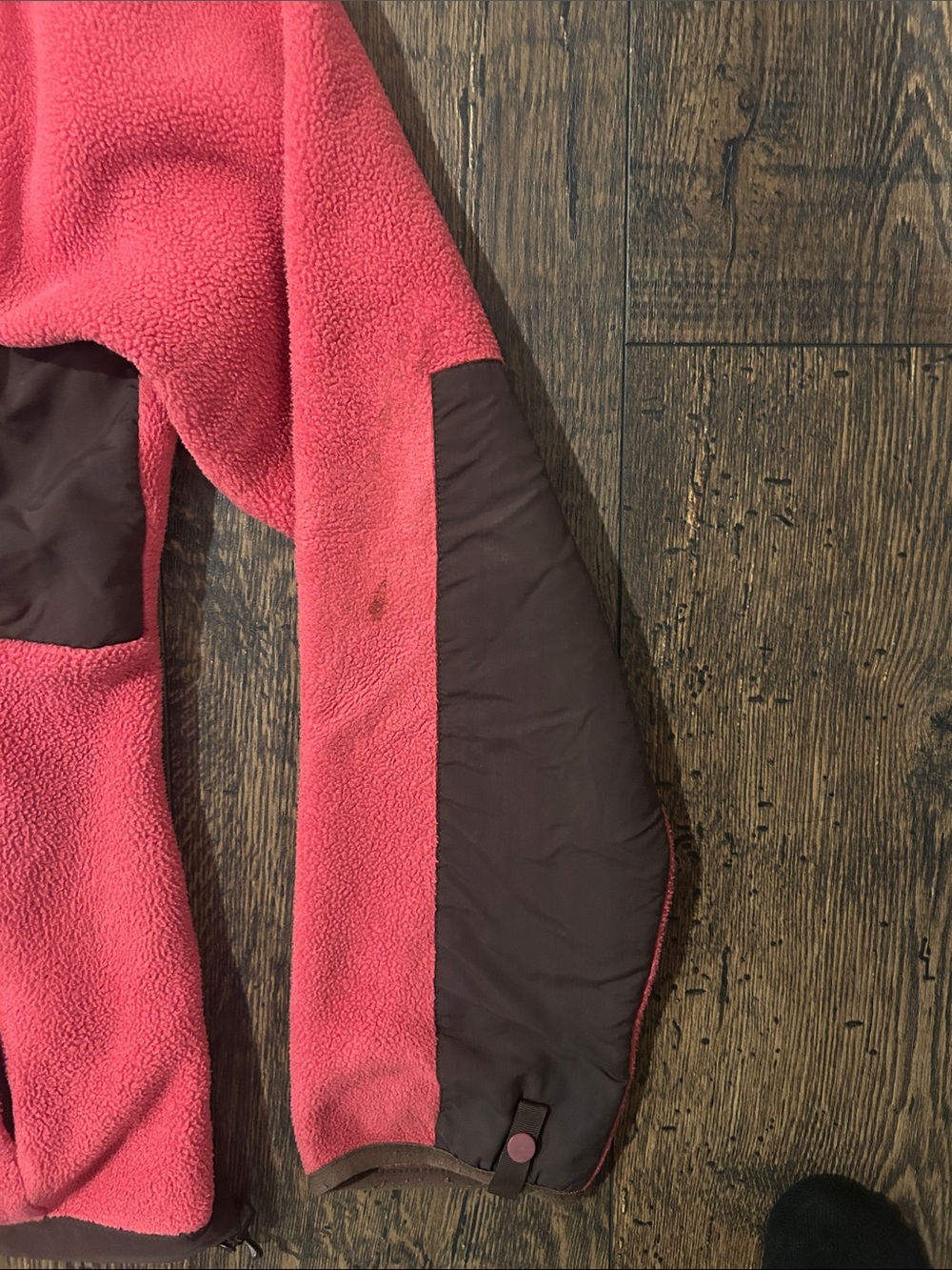 The North Face Pink and Brown Denali Fleece Zip-Up - Picture 2 of 8